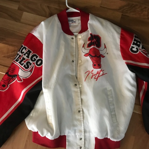 Michael Jordan Vintage Chalk Line Jacket - Picture 3 of 6